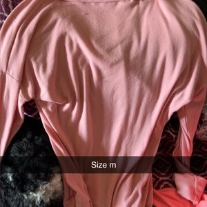 Pink Long Sleeve Top - Size M